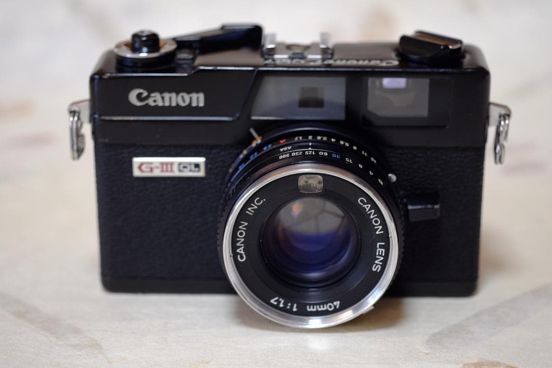 Canon　キャノネットブラック　QL17　シルバーはおまけ