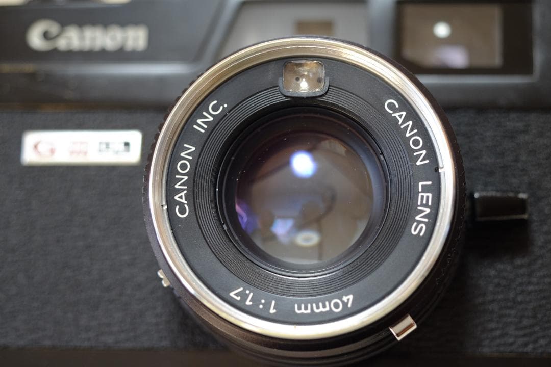 Canon　キャノネットブラック　QL17　シルバーはおまけ