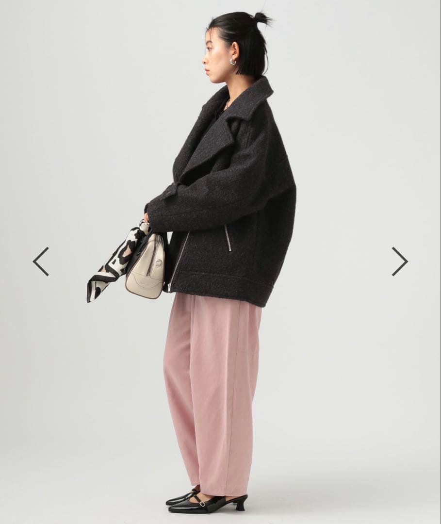 【新品未使用】BAYFROW ウーリーライダースコート