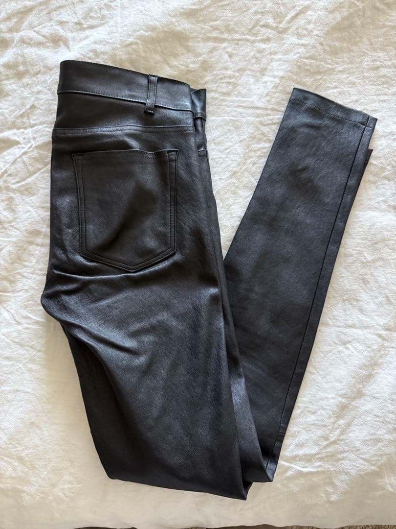 fuku【美品】Vince レザーパンツ 2