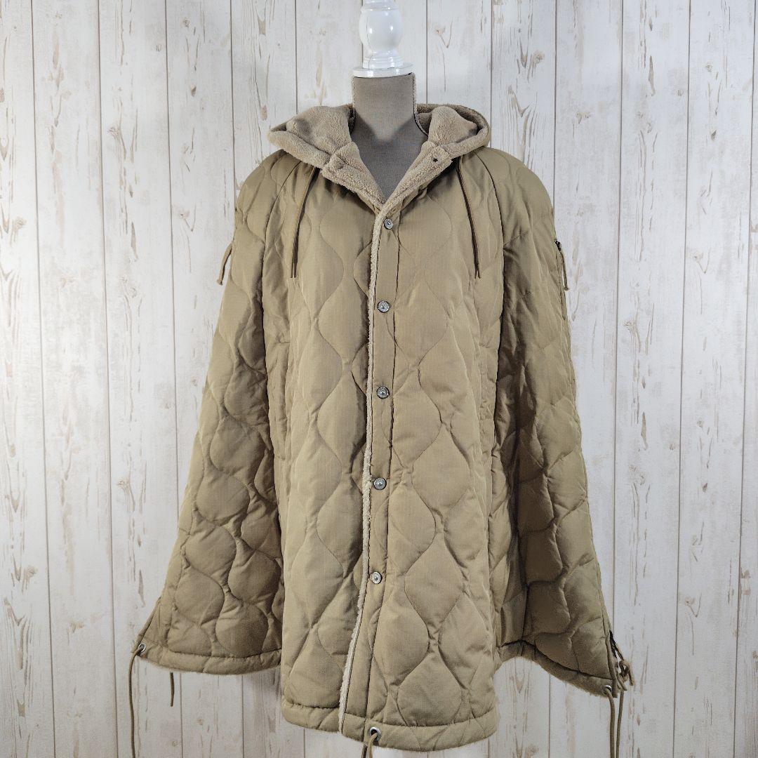 TAION ミリタリー ダウンケープ キルティング TAION-CPML-1