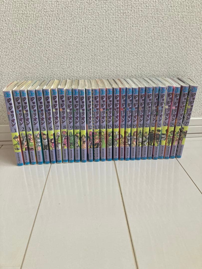 大幅お値下中 ジョジョの奇妙な冒険シリーズ：1〜8部 全巻セット + おまけ