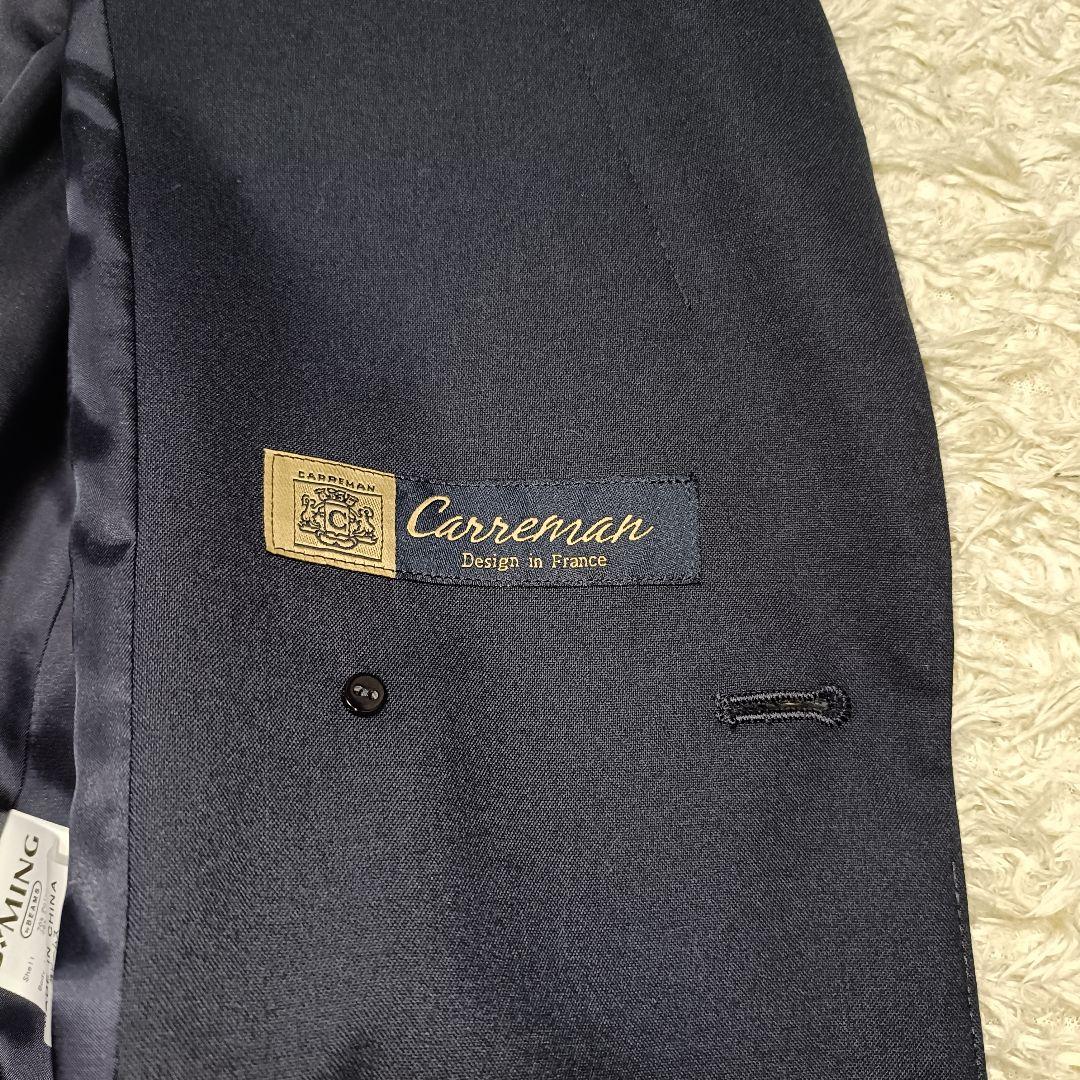 【美品】ビーミングバイビームス 金ボタン ダブルブレザー 紺ブレ