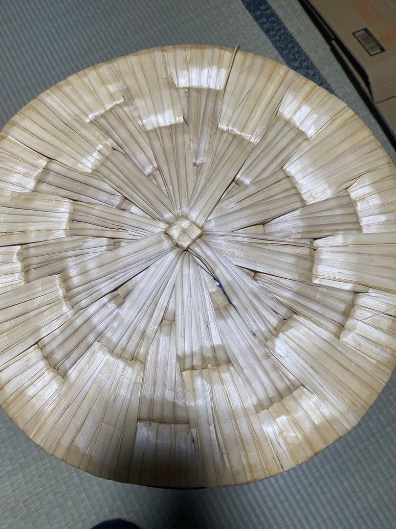 茶道具　立礼　円椅子2脚　組立式 円坐付き