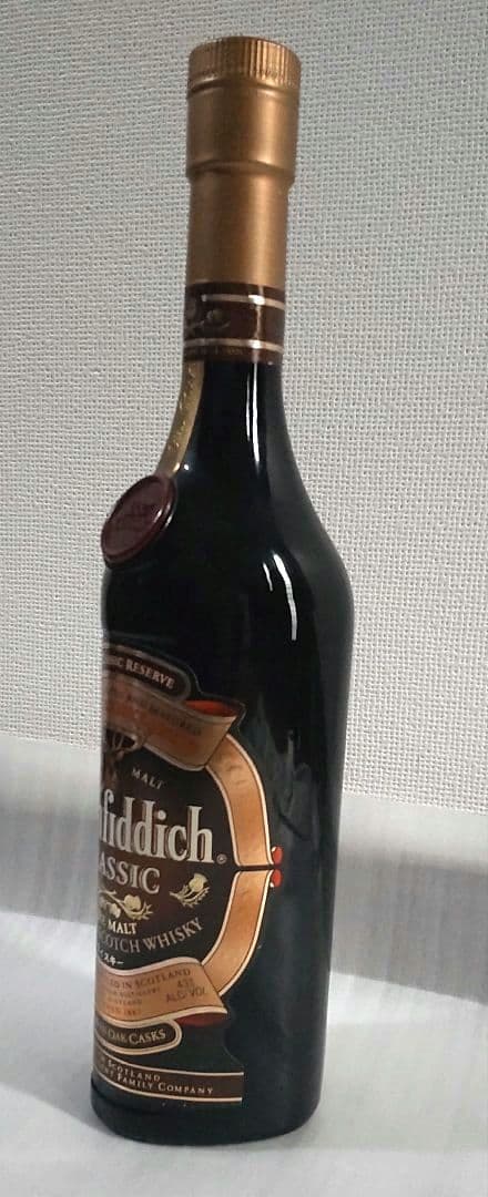 【希少未開栓】Glenfiddich Classic ピュアモルトウイスキー