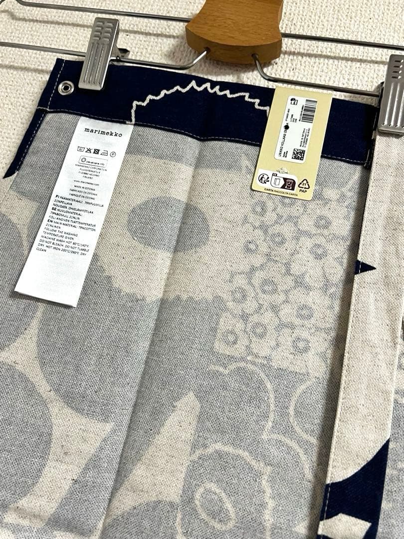 【新品未使用】マリメッコ　marimekko エプロン　ウニッコ　アニバーサリー