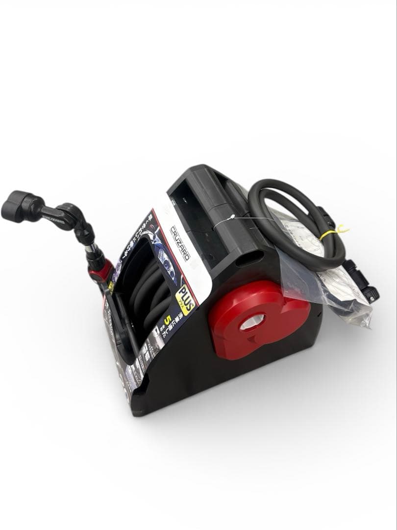 コメリ クルザード 洗車用ホースリール ギアスピードプラス 20m