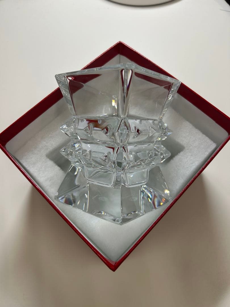 【新品】Baccaratバカラ コロンビーヌ フラワーベース 花瓶 ペン立て