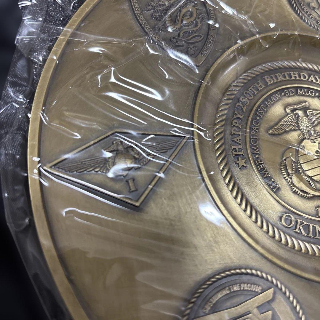 250th Marine Corps Birthday 米海兵隊誕生記念プレート