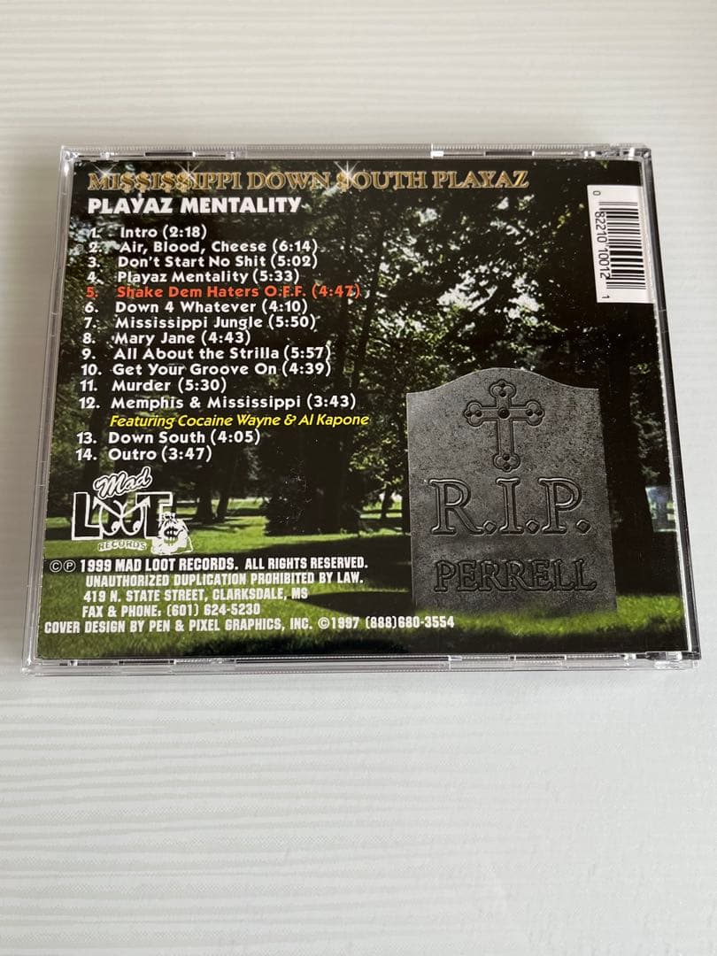 洋楽 MISSISSIPPI DOWN SOUTH PLAYAZ