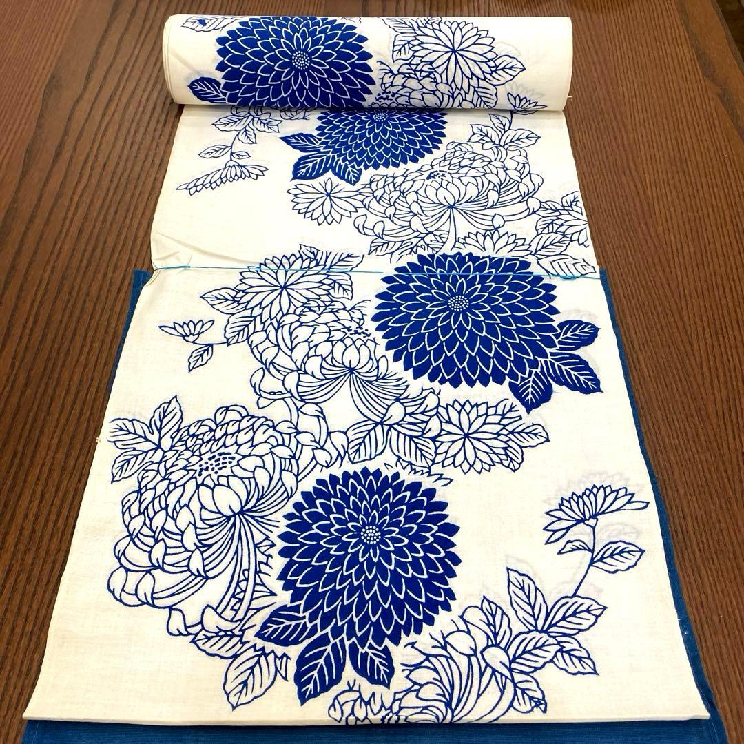 木綿浴衣反物10本➖竹仙➖隅田川浴衣➖日清紡➖本藍染め