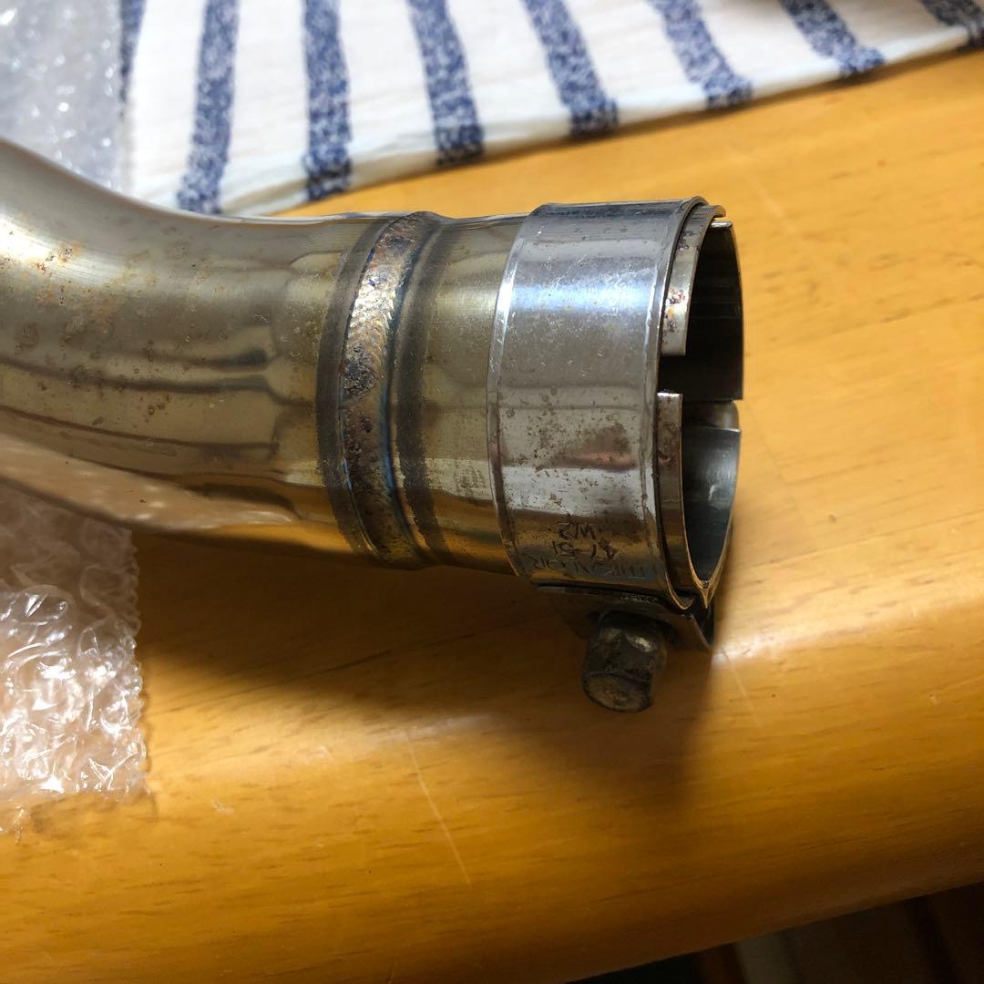 Ｖストローム２５０用ヨシムラ Ｒ77 Ｓチタンブルーカーボンエンドマフラー