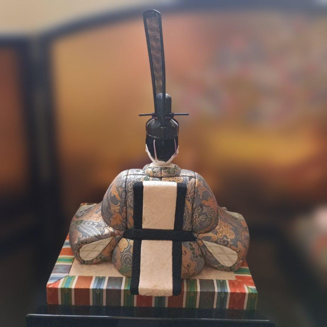 秀月　木目込み人形　大和雛　雛人形　親王飾り