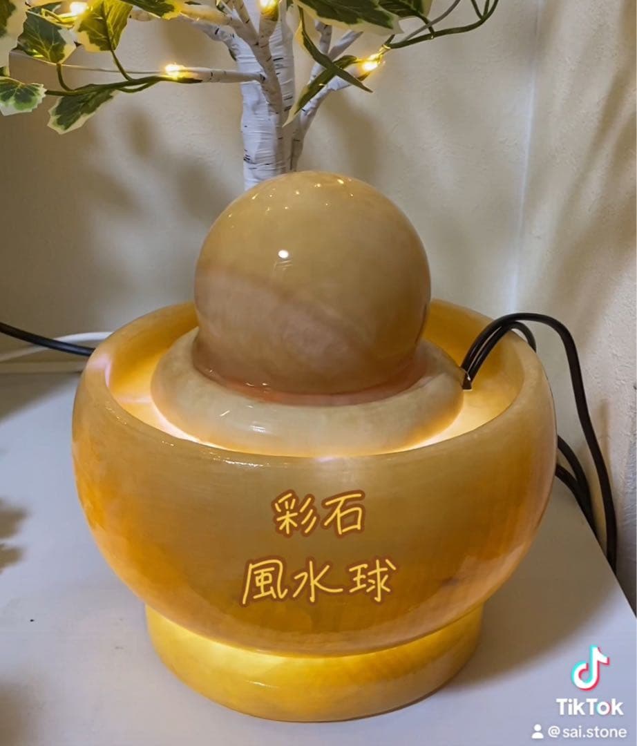 風水球✨せせらぎ水流音✨水の音✨癒し✨ 睡眠✨浄化✨