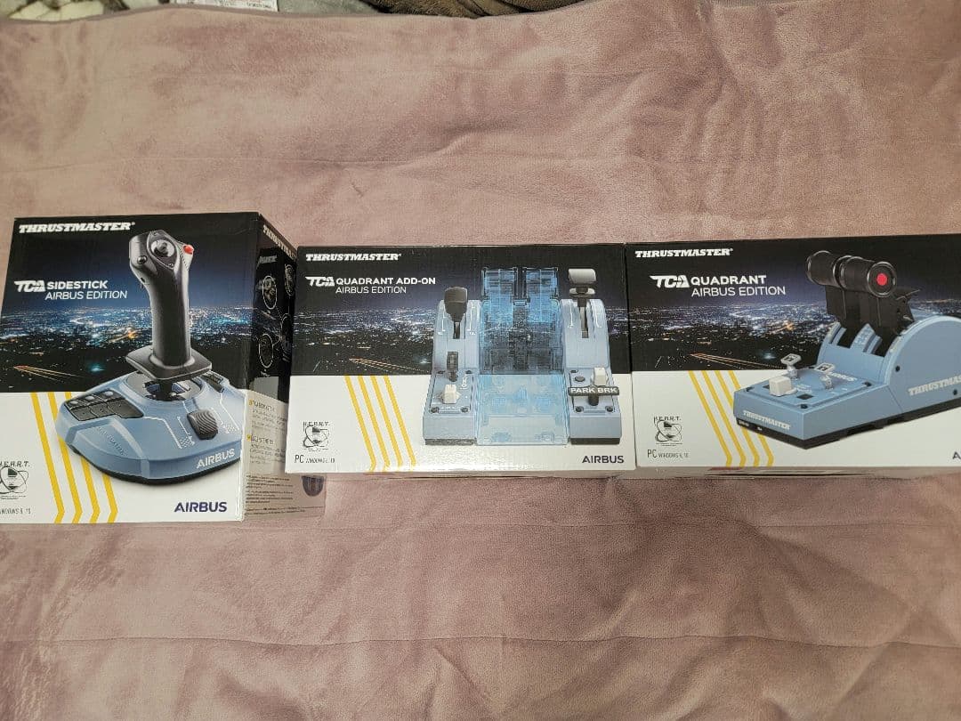 その他 Thrustmaster TCA Sidestick & Quadrant