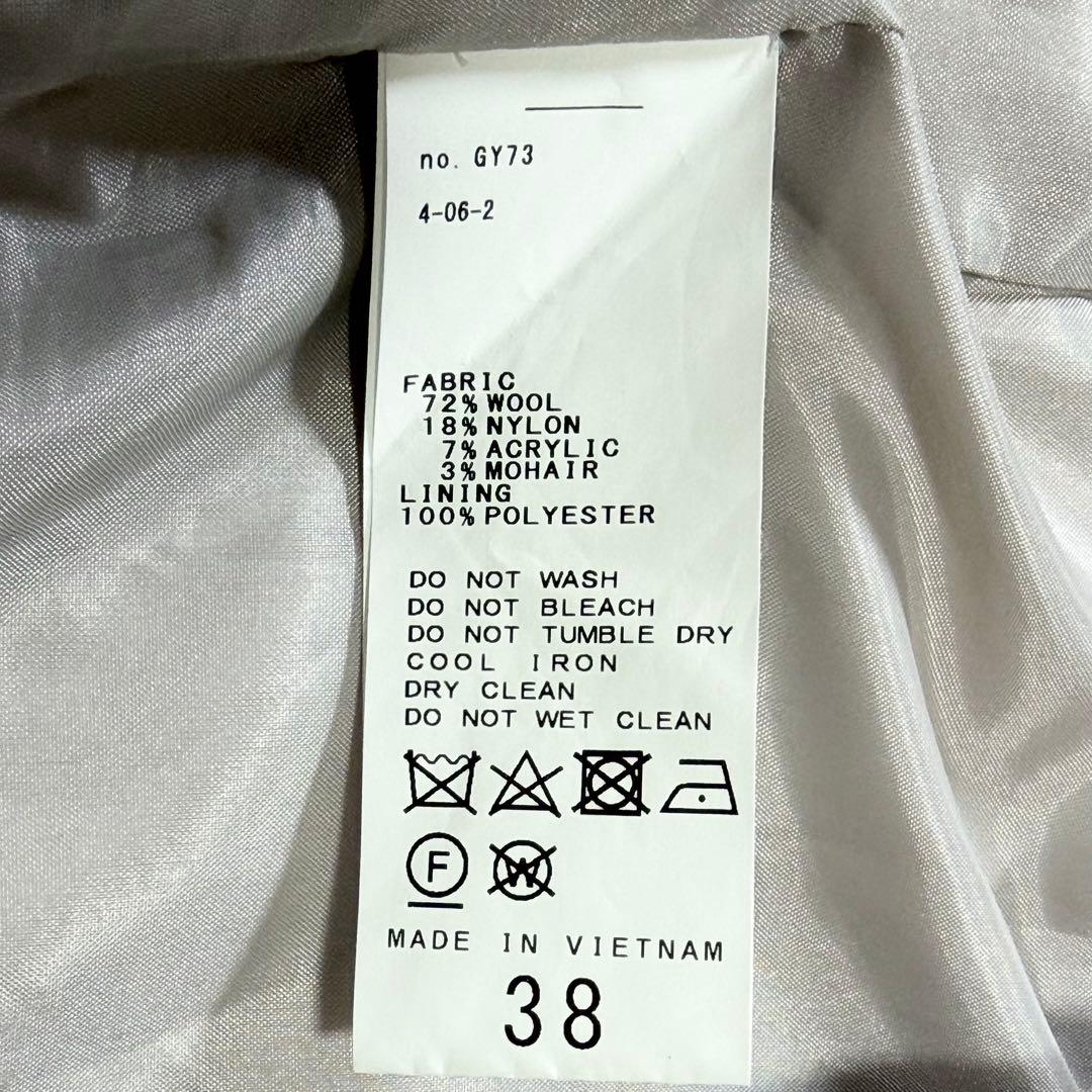 SpickandSpan ミドルシャギーコート 2023AW モヘア　ゆったり