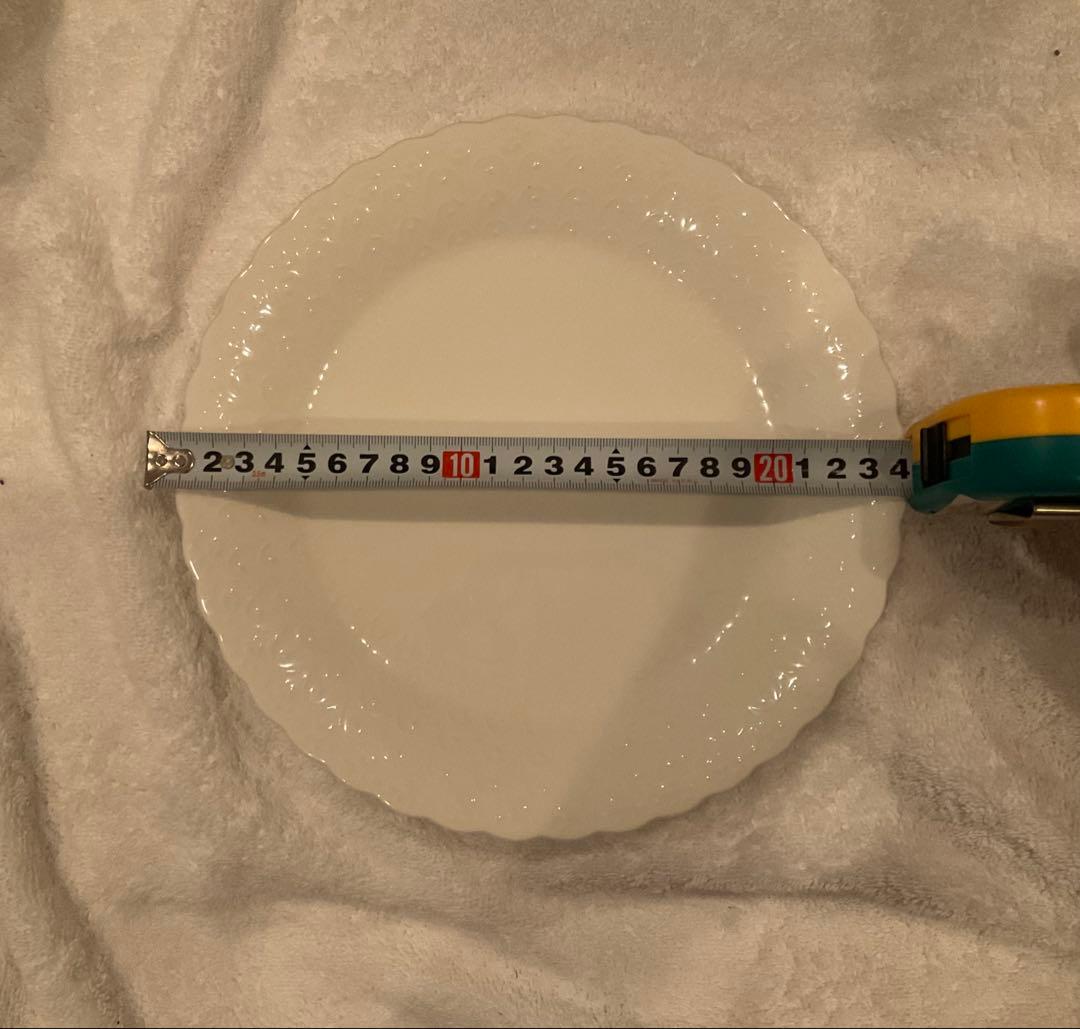 NARUMI ホワイトプレート 5枚