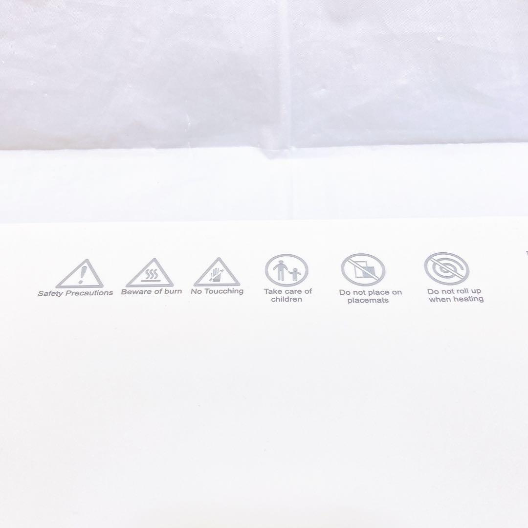 シリコン保温プレート ホワイト ウォーミングボード ダイニングプレート