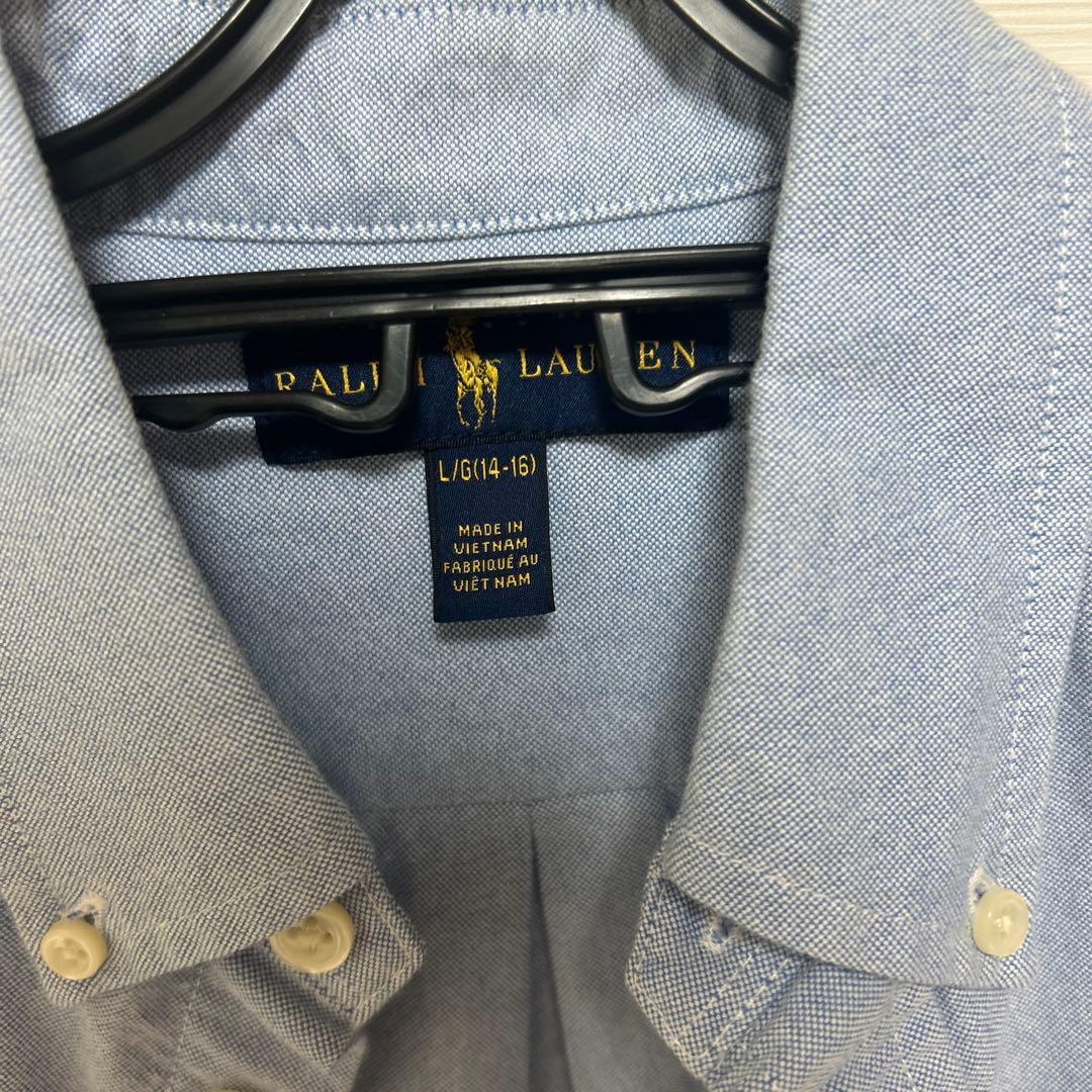 ラルフローレン子供用スーツ上下セット　シャツとネクタイ付き