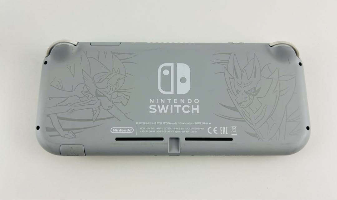 Nintendo switch Lite ザシアン ポケモン グレー ジャンク