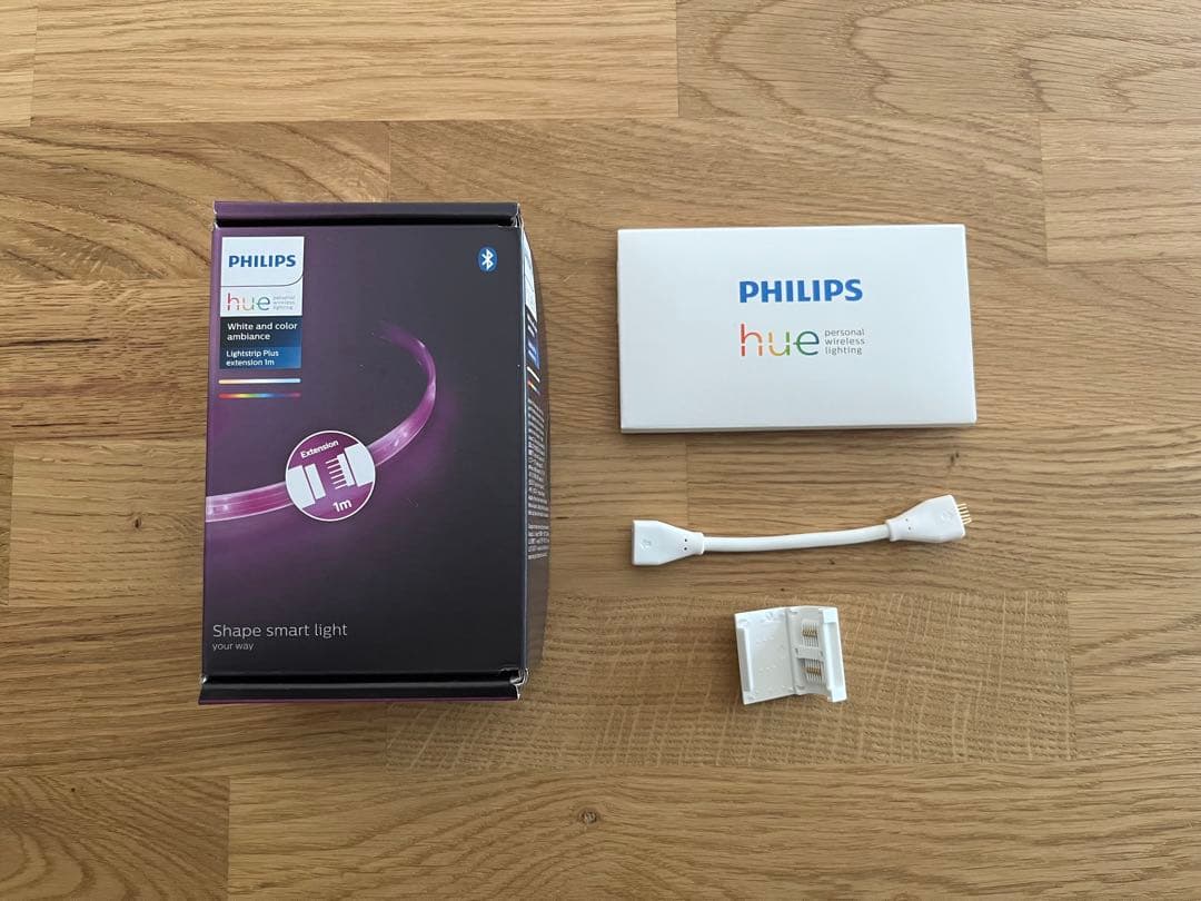 Philips Hue LEDテープライト 2m + 1m延長用