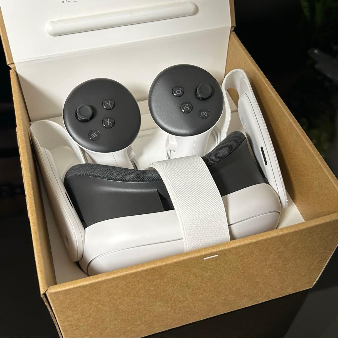 【美品】 Quest 3 512GB + バッテリーヘッドストラップ