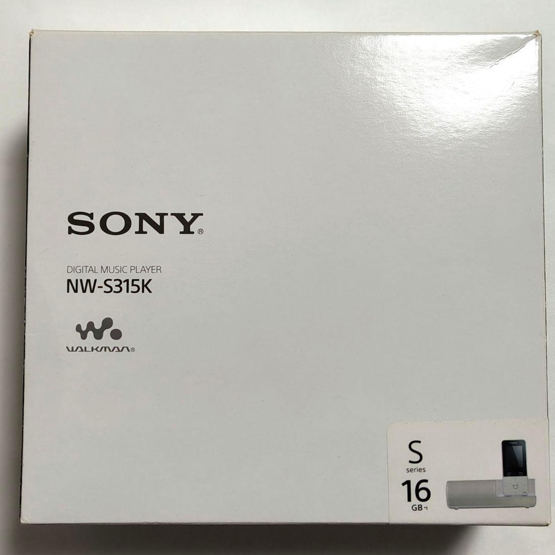【箱あり美品】SONY ウォークマン NW-S315K 16GB