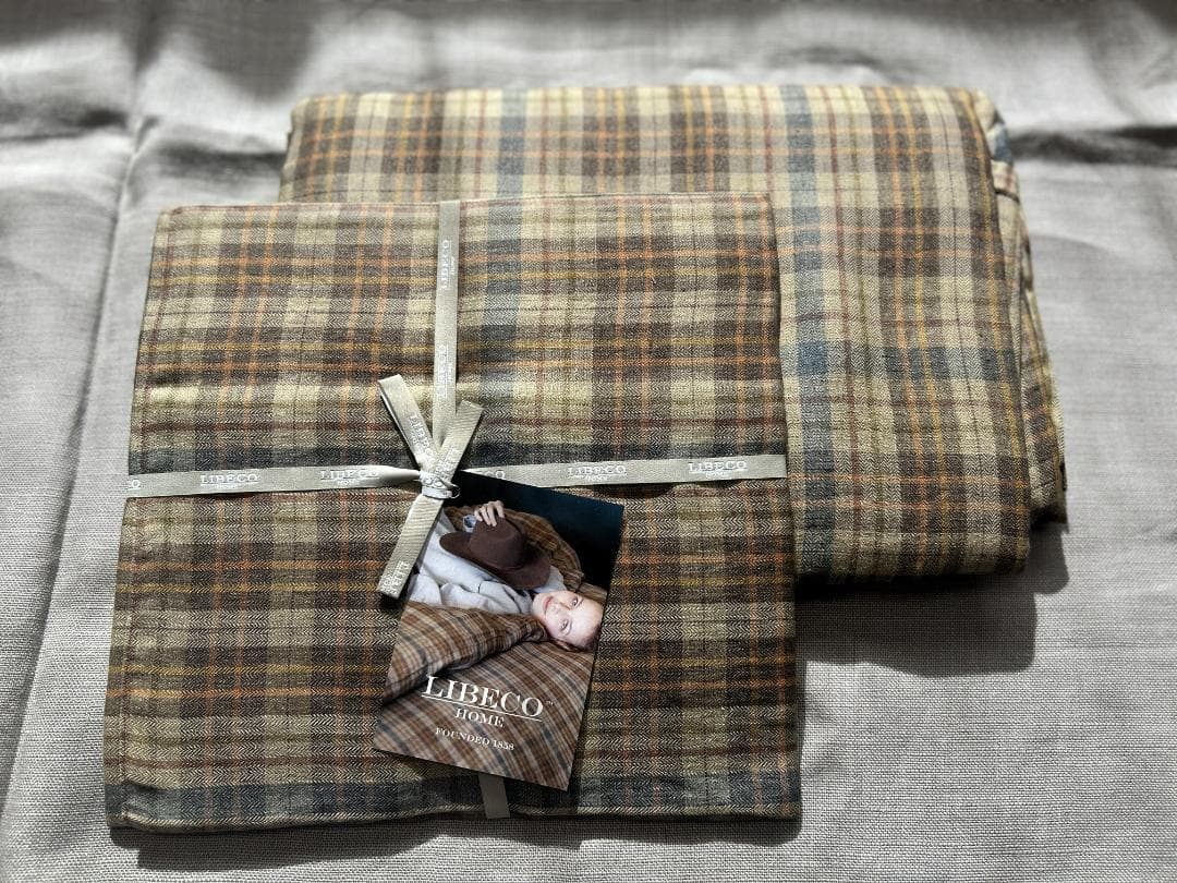 リベコ　LIBECO 最高級リネン　掛け布団カバー＆枕カバー デュベカバー