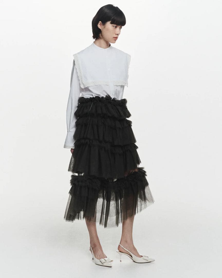 Bibiy. LUCIA COLLAR BLOUSE 新作 新品 タグ付き