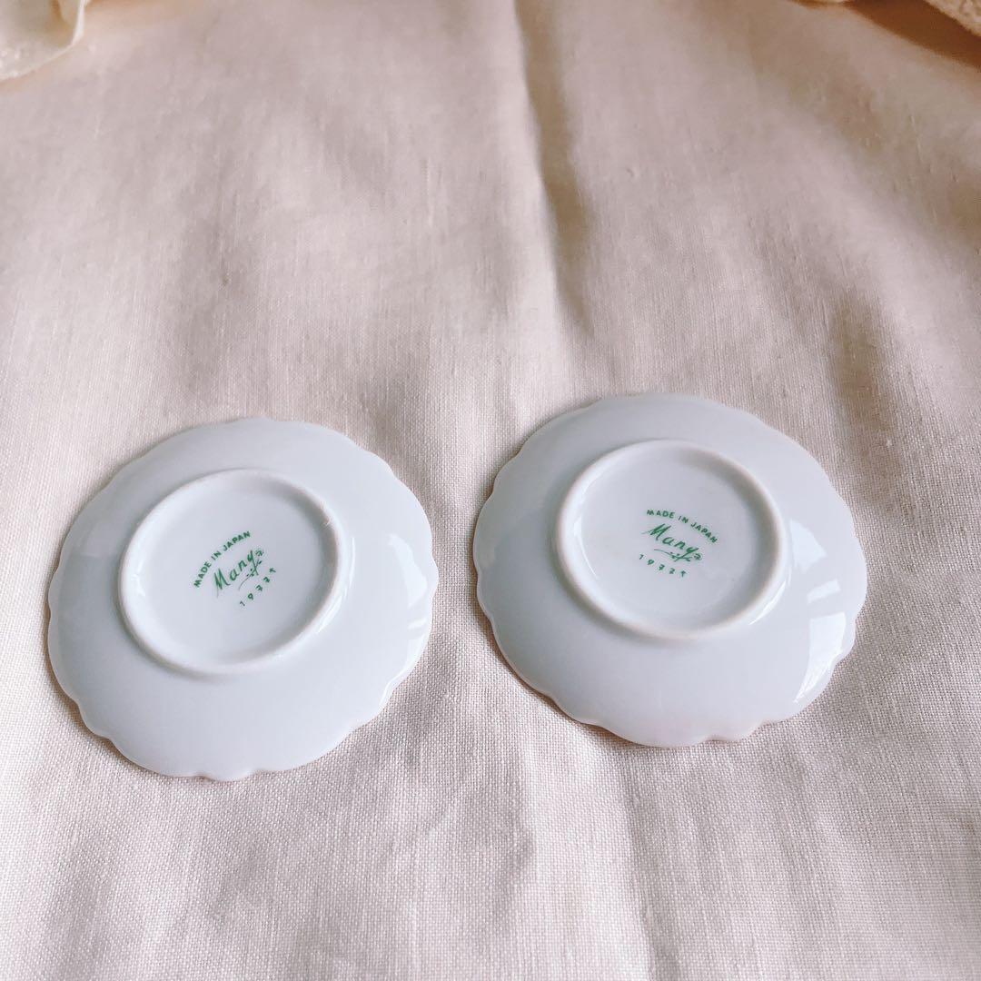 お値下げ廃盤♡マニー♡ローズミニチュアポットカップソーサー5点セットノリタケ薔薇