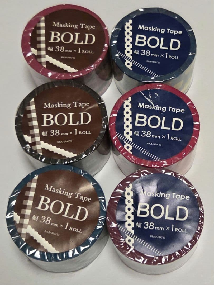 MARK'S☆マークス マスキングテープ 太幅 廃盤レア まとめ売り リボン