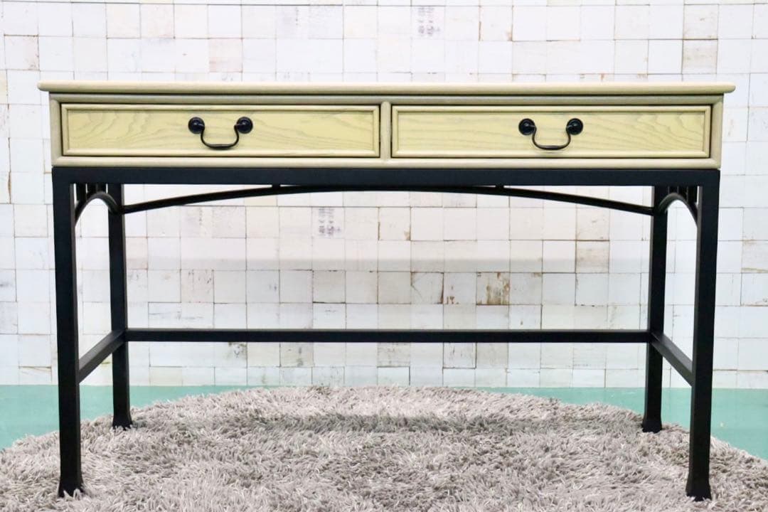 GMFS399D○アンティーク調 コンソールテーブル 飾り棚 店舗什器 作業台