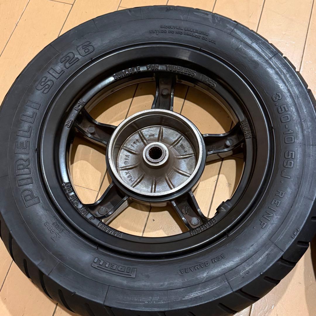 YAMAHA ジョグZR エボリューション リモコンジョグ 純正アルミホイール