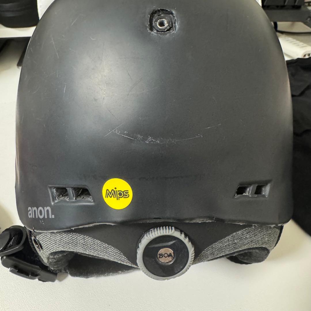 anan burtonヘルメット ゴーグル ネックウォーマーキャリア5点セット