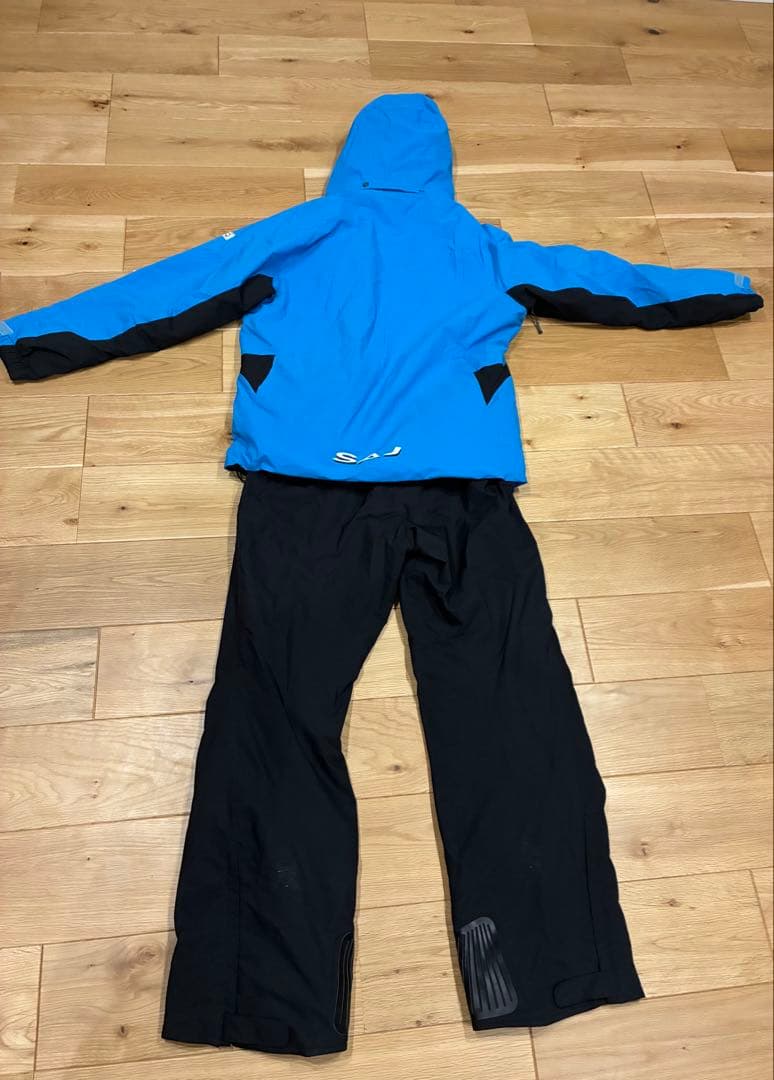 ミズノ高機能スキーウェア（SAJ）上下セットメンズLサイズ