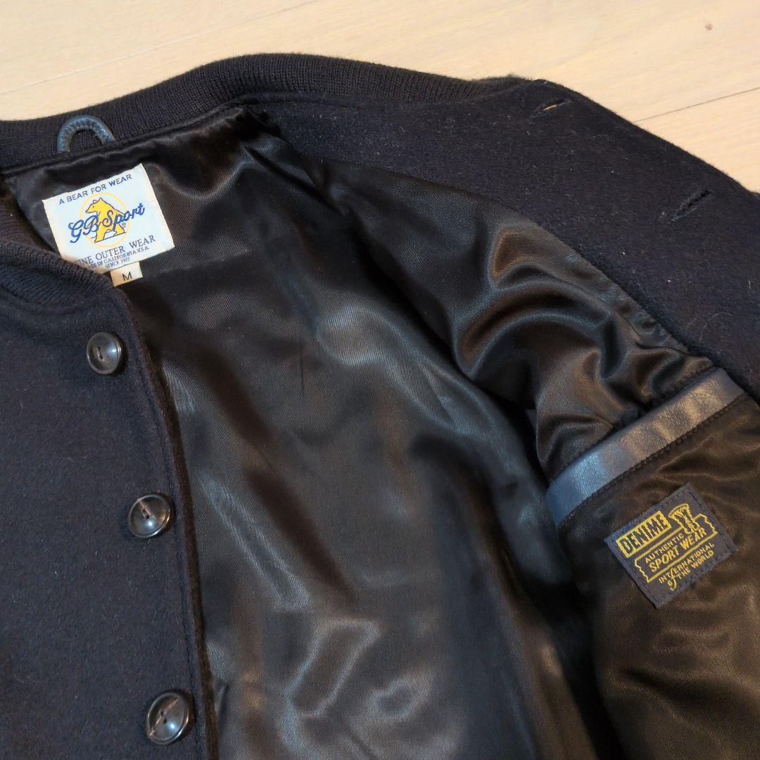 GB Sport×DENIME ウール スタジャン　ドゥニーム別注 アメリカ製