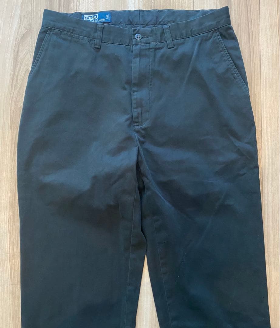 90s　ポロチノ　ブラック　ノータック　プロスペクト　W33　ラルフローレン