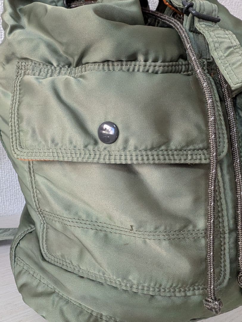 【希少廃盤】PORTER ポーター タンカー リュック セージグリーン