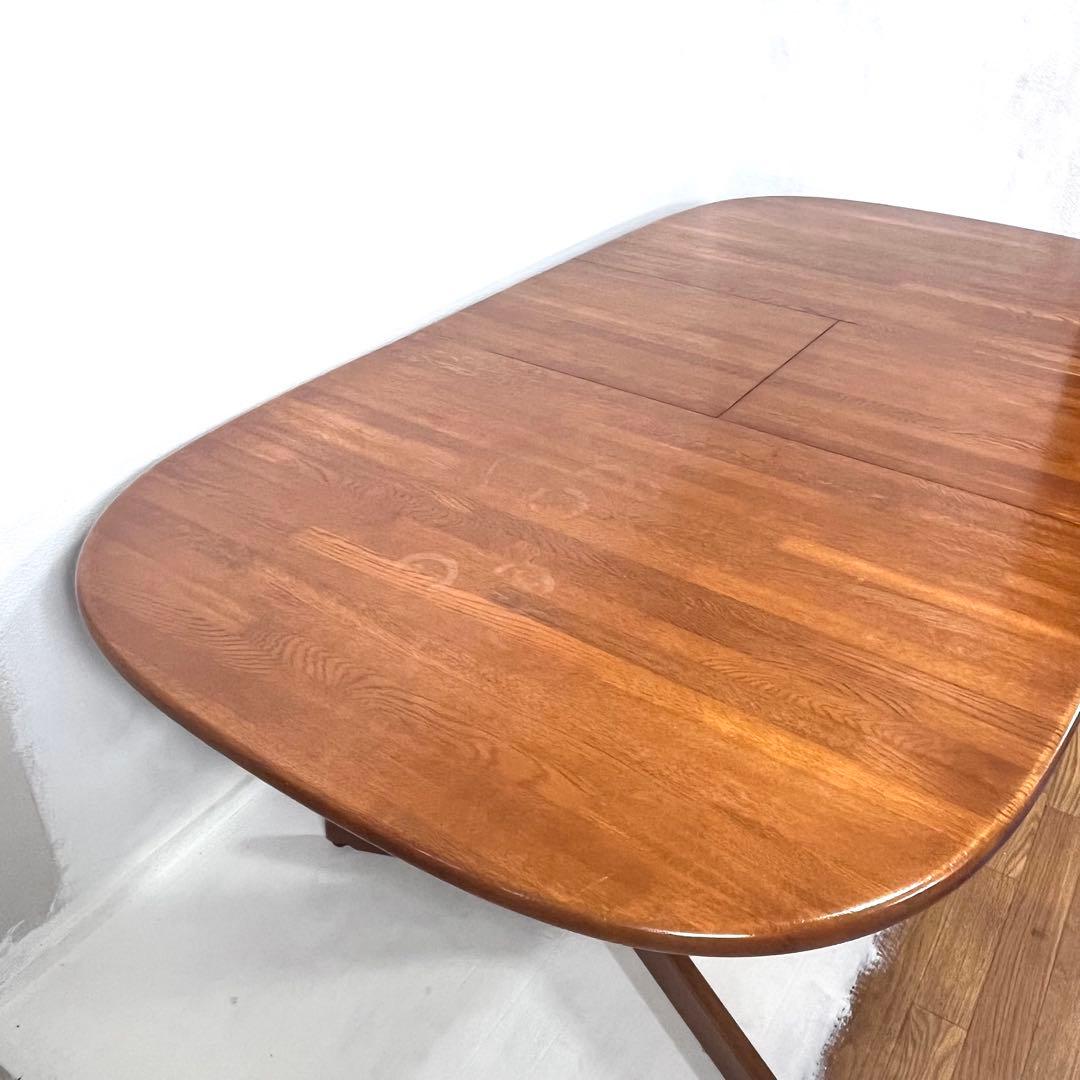 【希少/送料込み】オールドカリモク エクステンションテーブル　ダイニングテーブル