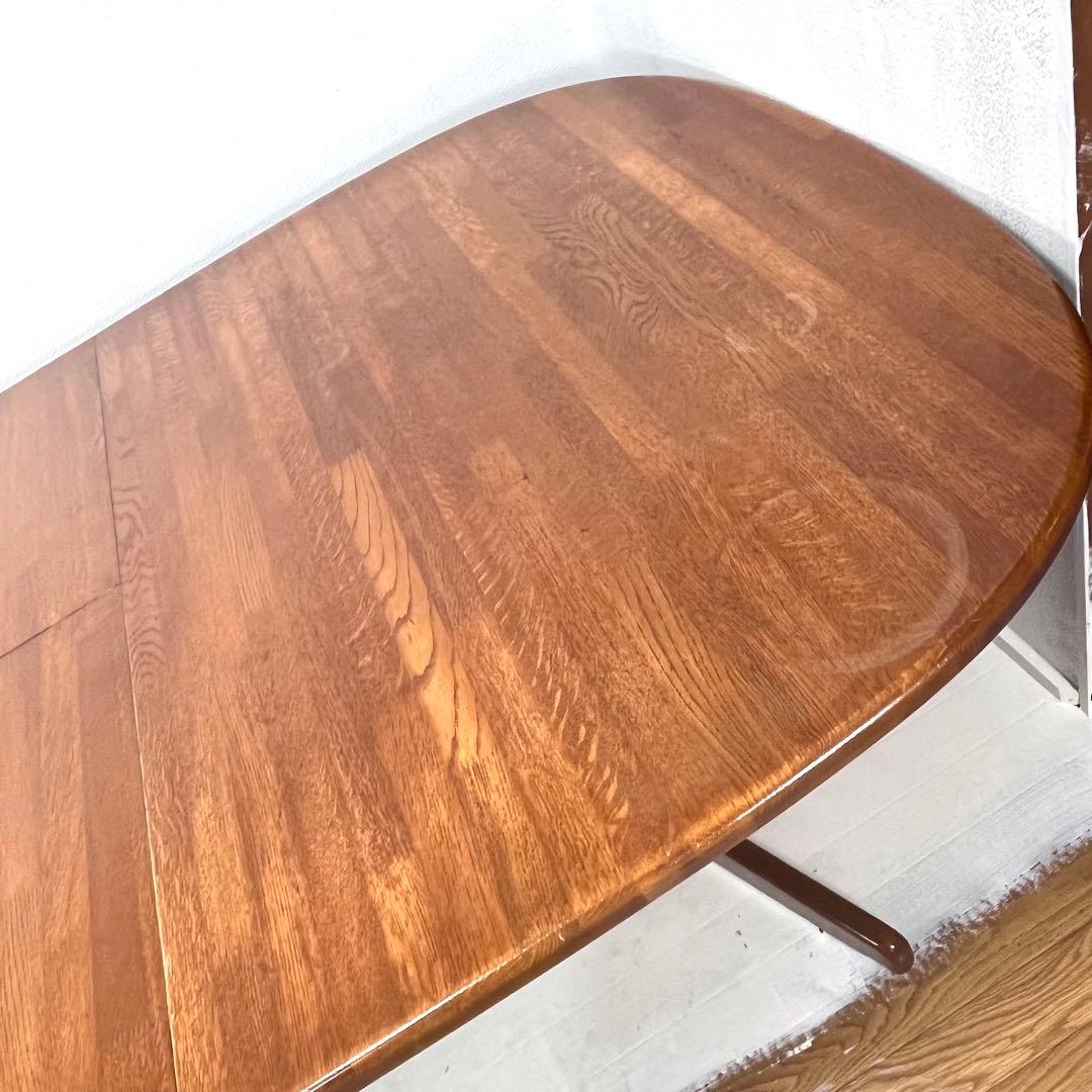 【希少/送料込み】オールドカリモク エクステンションテーブル　ダイニングテーブル