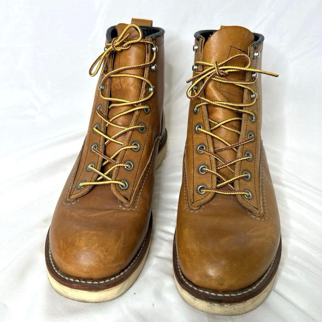 良品 REDWING レッドウィング ラインマン 2904 10D 28cm