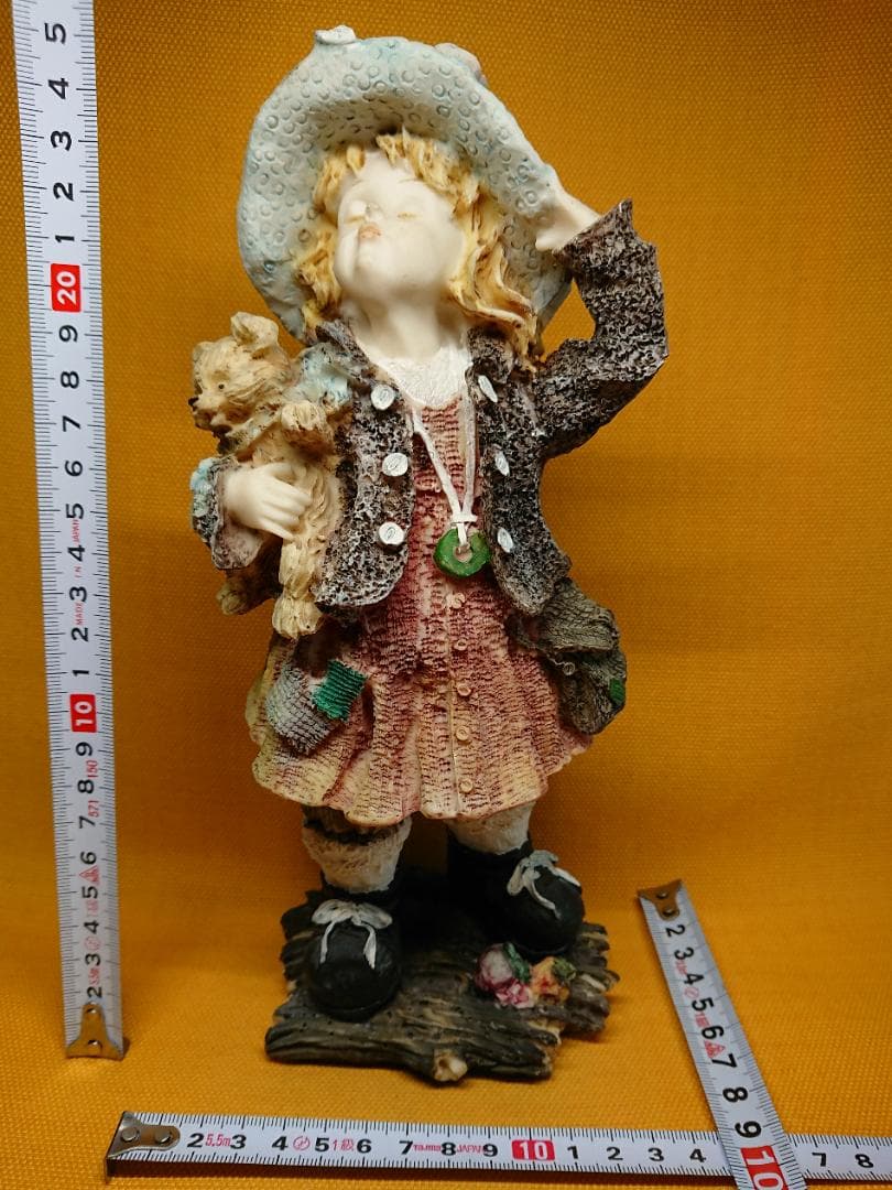 人形　ビンテージ　ヨーロッパ　置物　インテリア　工芸品　美術品　A2756