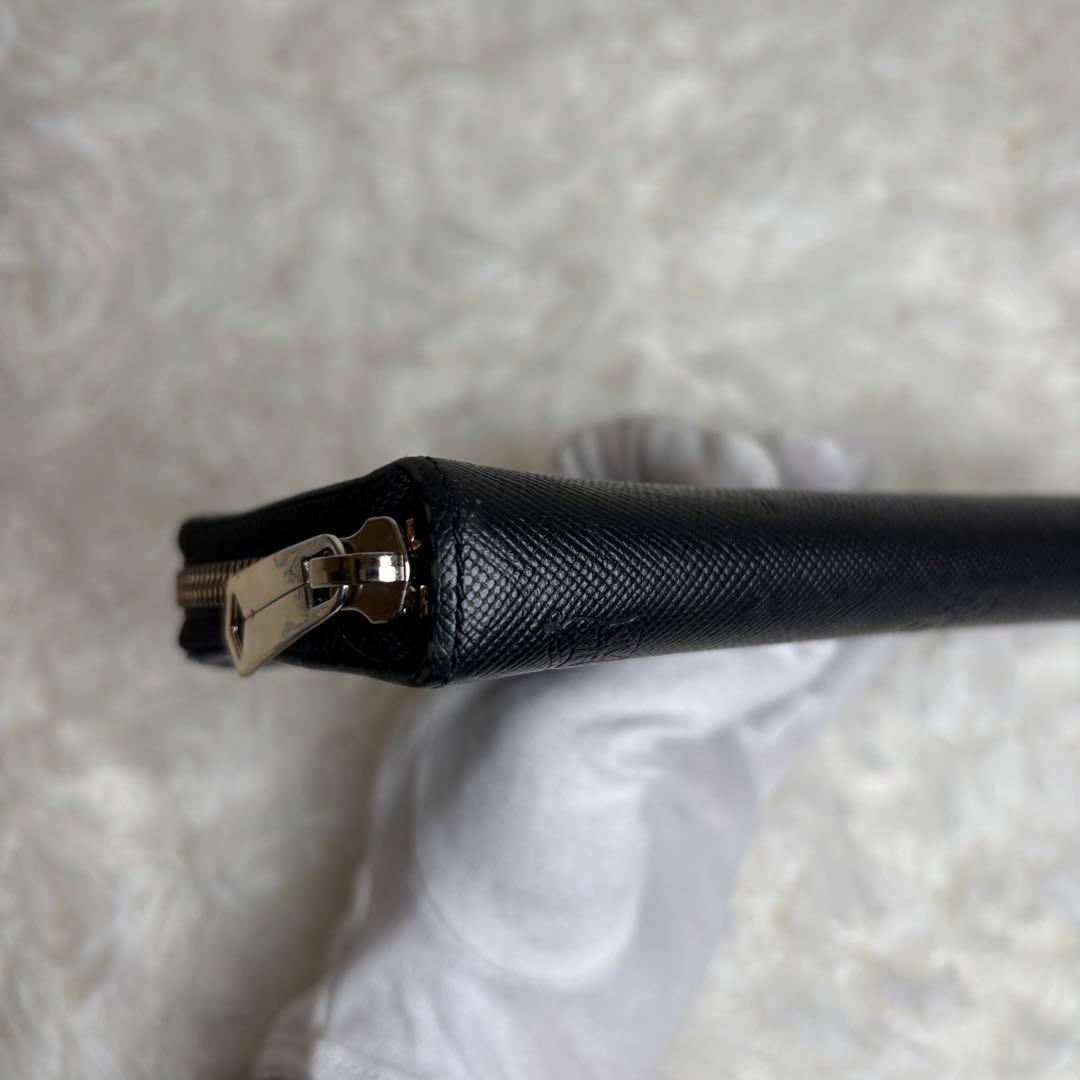 ✨超美品　Paul Smith ラウンドファスナー　長財布 レザーブラック