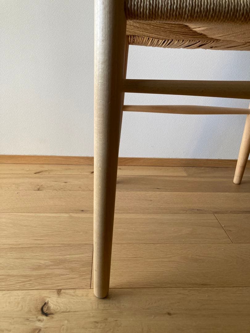 テケテケ　Yチェア ビーチ材 ソープ ①