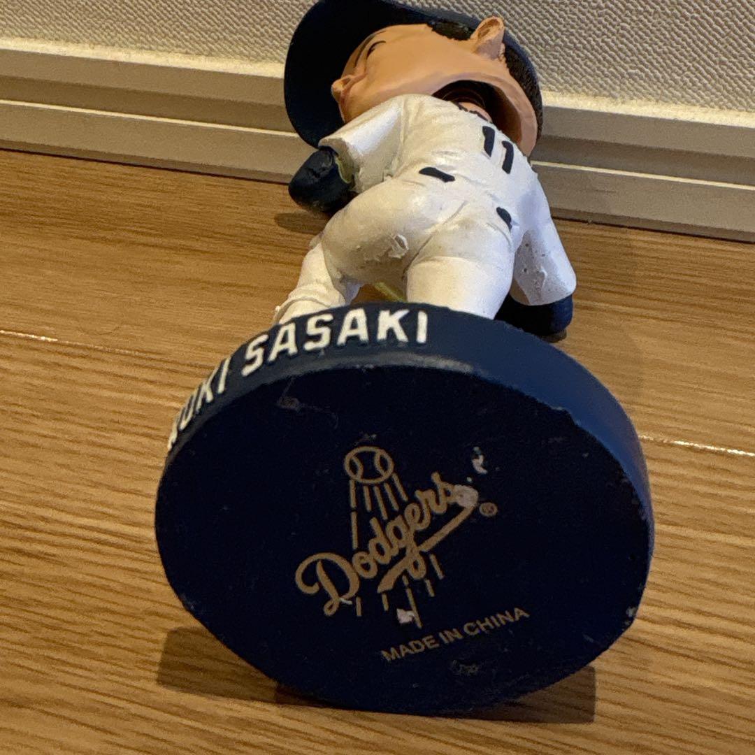 ★佐々木朗希★ボブルヘッド　ドジャース