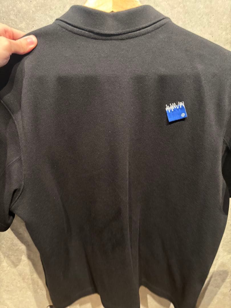 ADER ERROR ブラックポロシャツ Sサイズ