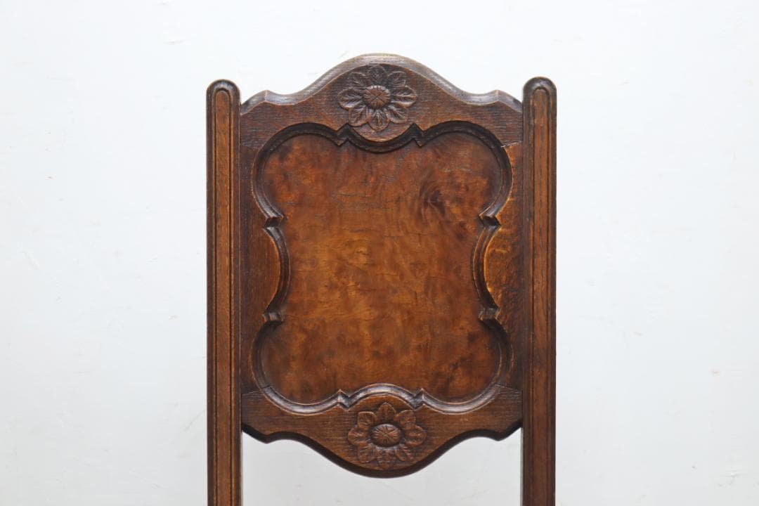 英国 イギリス ヴィンテージ オーク材 クラシカル ダイニングチェア