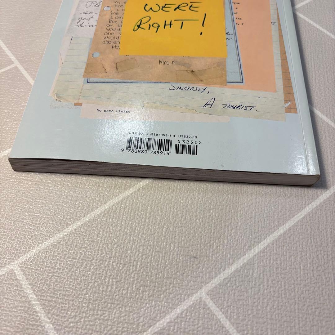 Bad Luck, Hot Rocks / 呪いの石と謝罪の手紙 アートブック