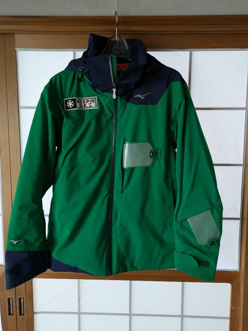 Mizuno スキーウェア グリーン/ネイビー