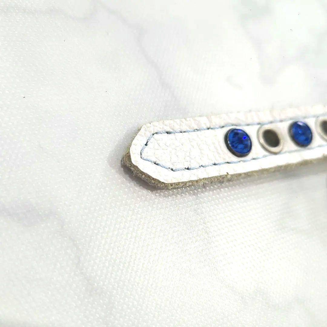 BUDDYBELT #2.5 白 スワロ付 美品 バディベルト バディーベルト